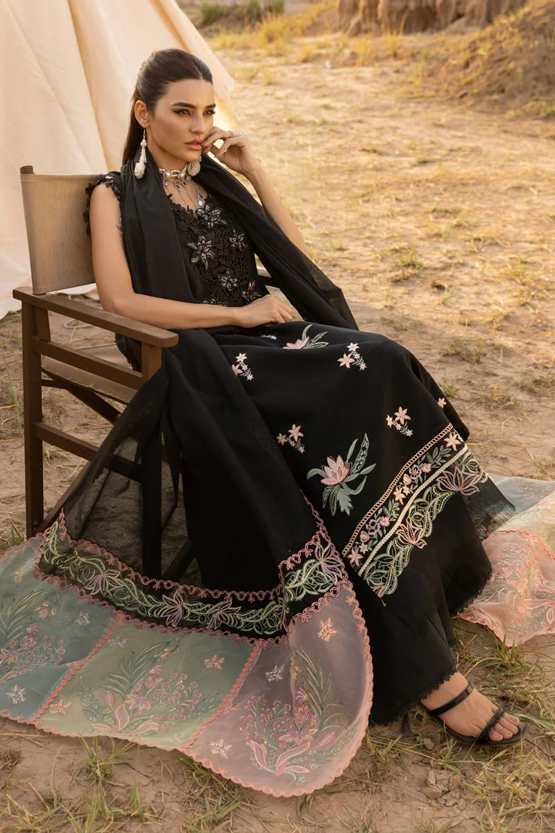 Rang Rasiya 3PC Unstitched Luxury Lawn Heavy Embroidered Suit