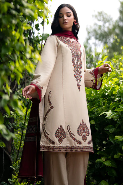 Jazmin 005 Unstitched Luxury Dhanak Heavy Embroidered 3PC Suit