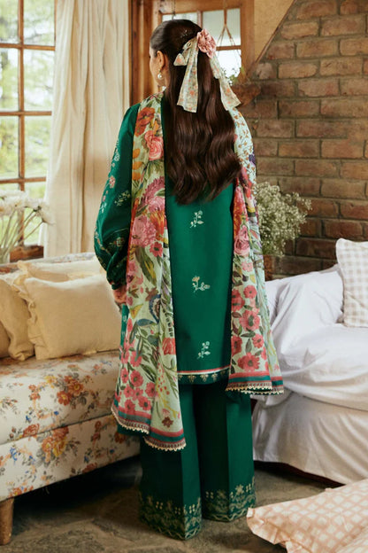 Zara Shahjahan FF Luxury Embroidered Lawn 3Pc Suit