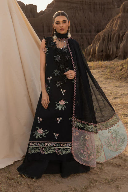 Rang Rasiya 3PC Unstitched Luxury Lawn Heavy Embroidered Suit