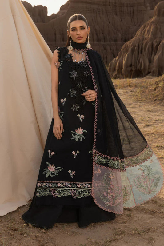 Rang Rasiya 3PC Unstitched Luxury Lawn Heavy Embroidered Suit