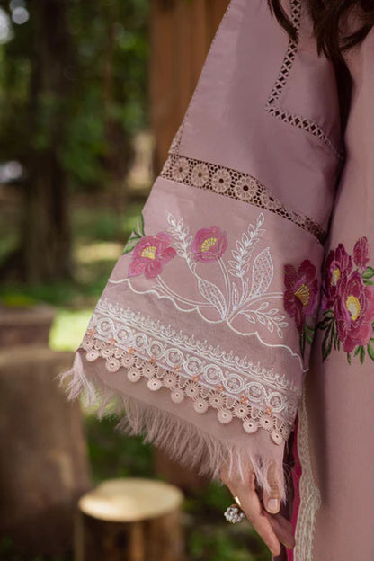 Parishy 002 Unstitched Luxury Dhanak Heavy Embroidered 3PC Suit