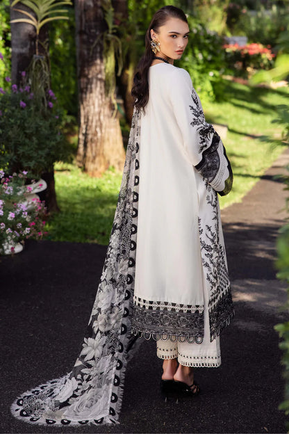 Jade 3PC Unstitched Luxury Lawn Heavy Embroidered Suit