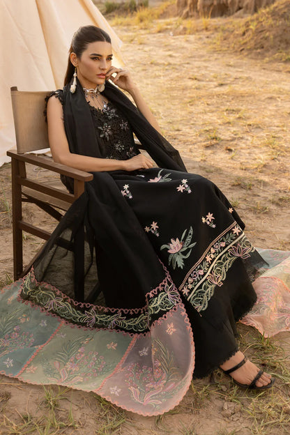 Rang Rasiya 3PC Unstitched Luxury Lawn Heavy Embroidered Suit