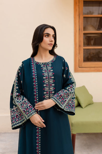 Batik 3pc Unstitched Luxury Lawn Emb Suit