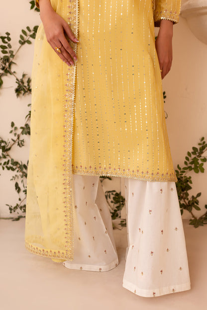 Batik 3PC Unstitched Luxury Lawn Heavy Sequence Embroidered Suit