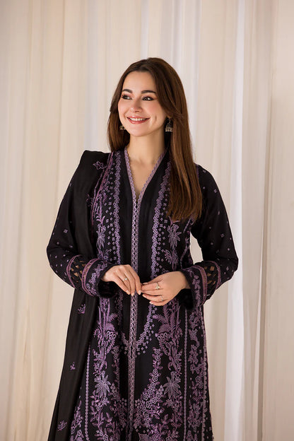 Sobia Nazir 3PC Unstitched Luxury Lawn Heavy Embroidered Suit