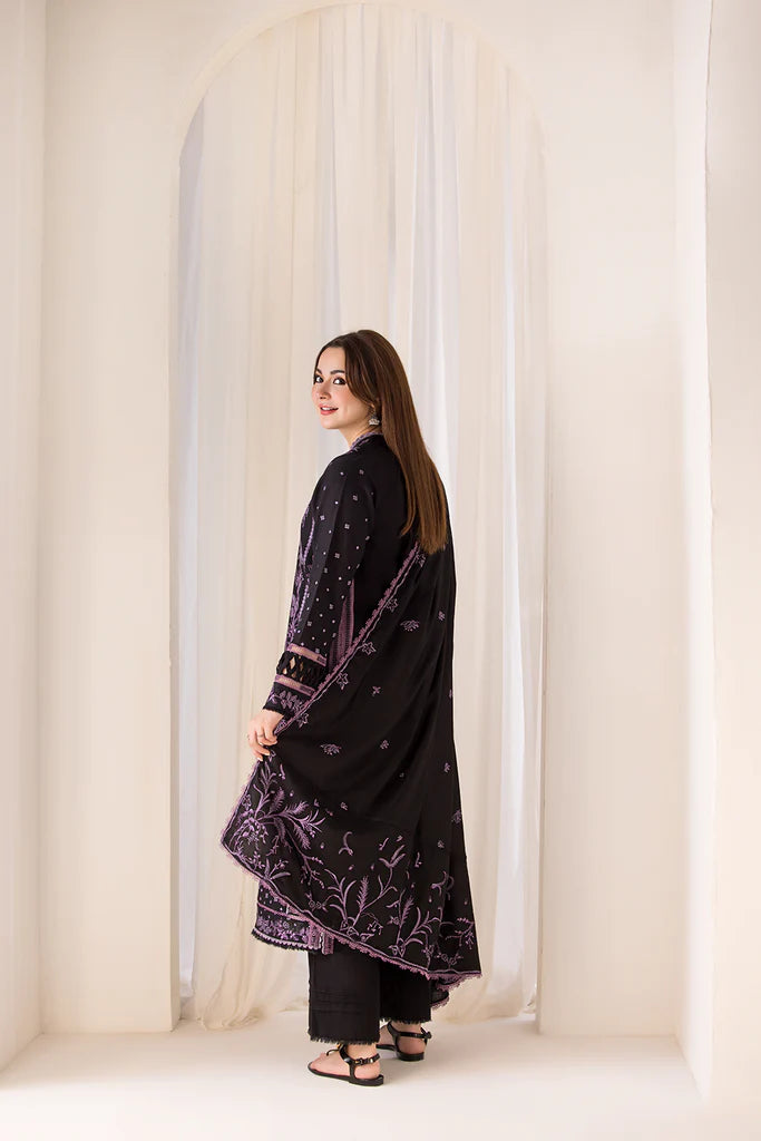 Sobia Nazir 3PC Unstitched Luxury Lawn Heavy Embroidered Suit