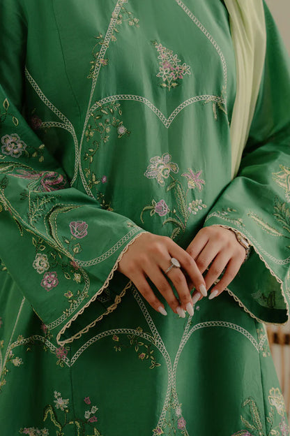 Zara Shahjahan 3PC Unstitched Luxury Lawn Heavy Embroidered Suit