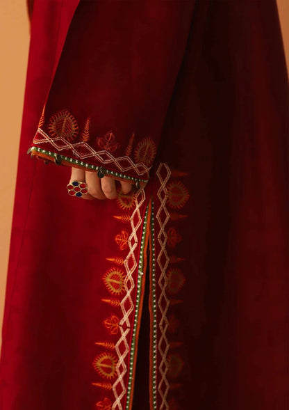 Zara Shahjahan 015 Unstitched Luxury Dhanak Heavy Embroidered 3PC Suit