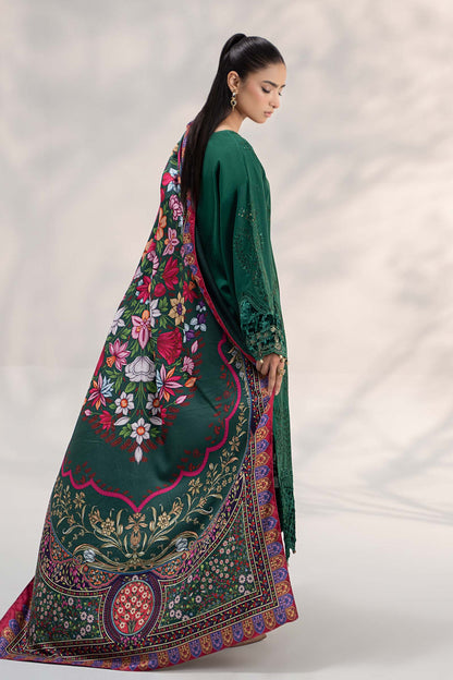 Maria B 3PC Unstitched Luxury Lawn Heavy Embroidered Suit