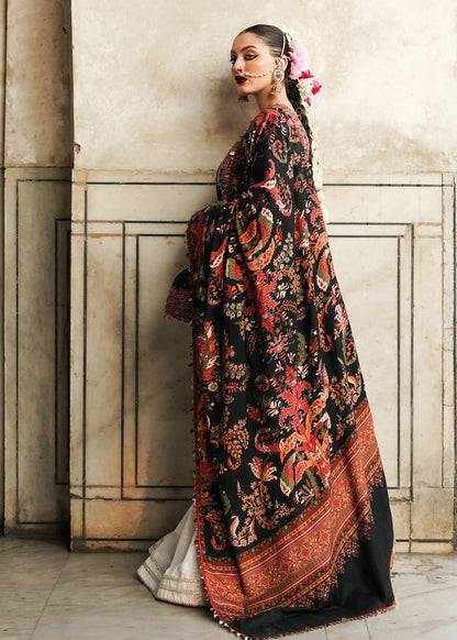 Hussain Rehar 3PC Luxury Collection Unstitched Lawn Heavy Embroidered Suit