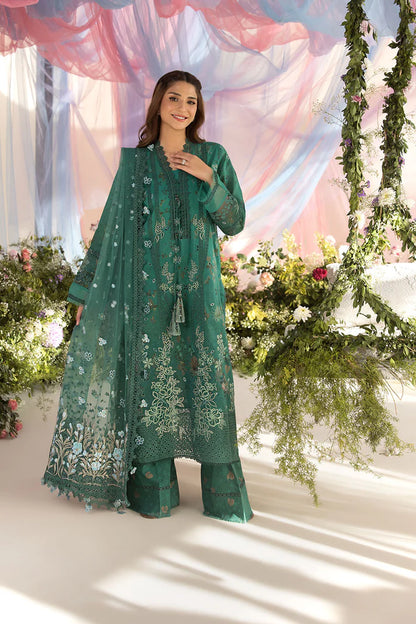 Sobia Nazir 3PC Unstitched Luxury Lawn Chikenkari Heavy Embroidered Suit