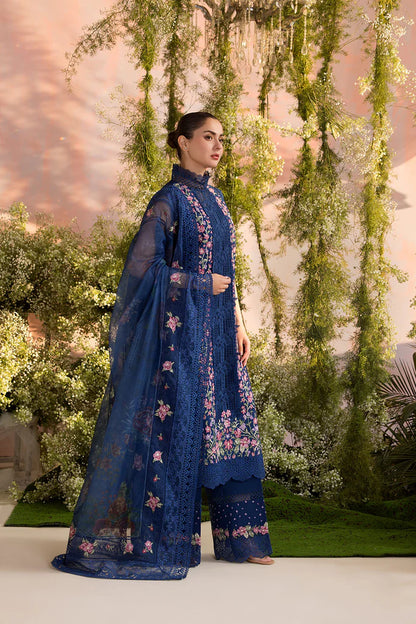 Sobia Nazir 3PC Unstitched Luxury Lawn Heavy Embroidered Suit
