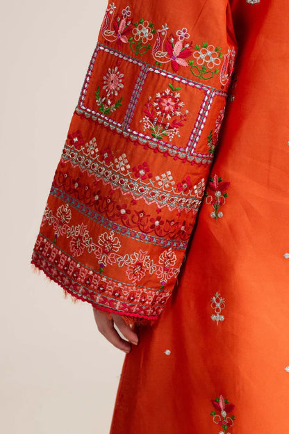 Zara Shahjahan 012 Unstitched Luxury Khaddar Heavy Embroidered 3PC Suit