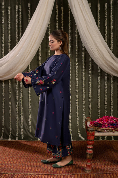 Urge 006 Unstitched Luxury Dhanak Heavy Embroidered 2PC Suit