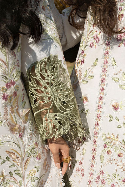 Mushq 3PC Unstitched Luxury Lawn Heavy Embroidered Suit