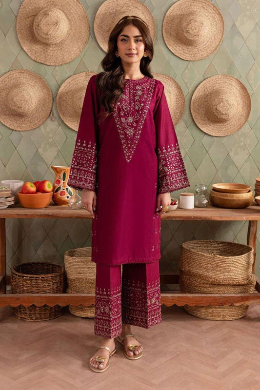 Batik 002 Unstitched Luxury Dhanak Heavy Embroidered 2PC Suit